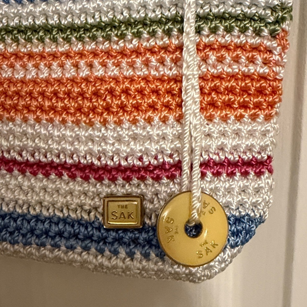 The SAK rainbow crochet handbag - Picture 2 of 8